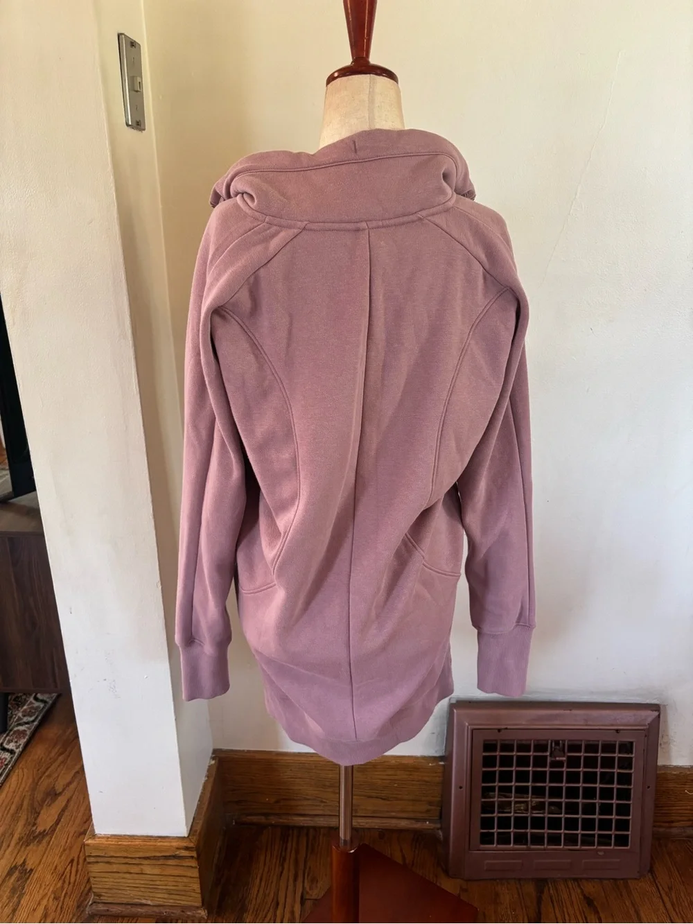 Athleta Cozy Karma 1/4 zip sweatshirt dress